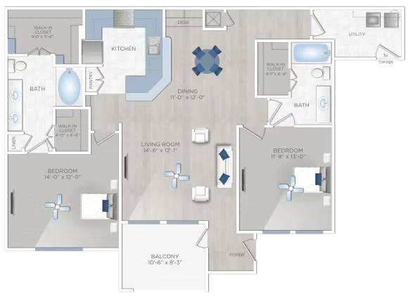 HACIENDA (C3) 1314 floor plan